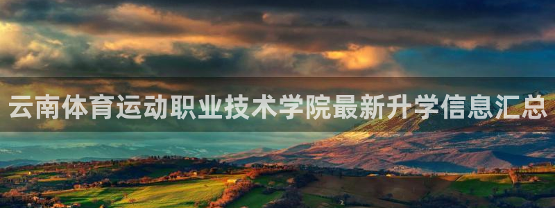 vsport体育官网下载平台APP:云南体育运动职业技术学院